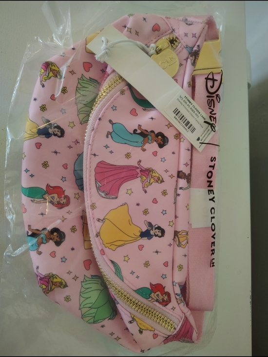 Stoney Clover Lane Handbags - Disney x Stoney Clover Co. Pink Princess Print Fanny Pack Classic Size